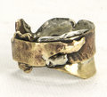 unisex sculptural ring
