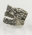 adjustable sterling silver ring