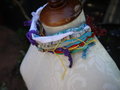 Bohemian yarn necklace