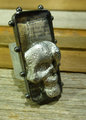 Steampunk day of the dead men's adjustable ring
