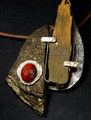 mixed media necklace
