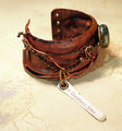 For goodness sake_crushed_copper_cuff_recycled_chains_beads Jomama