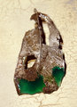 Sterling silver leaf pendant with resin