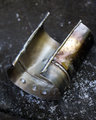 Recycled tin can medieval cuff bracelet