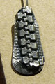 blackened sterling silver earrings