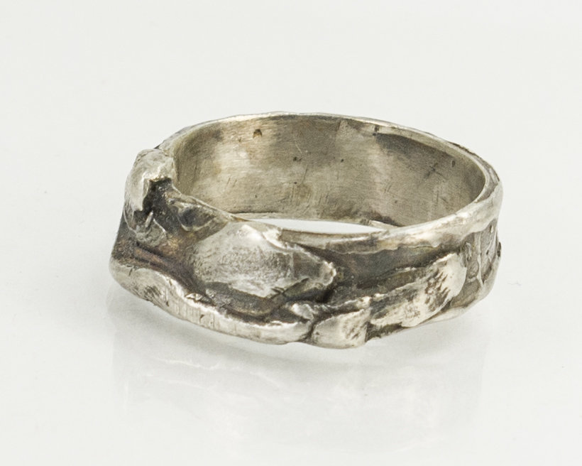 organic sculpture ring