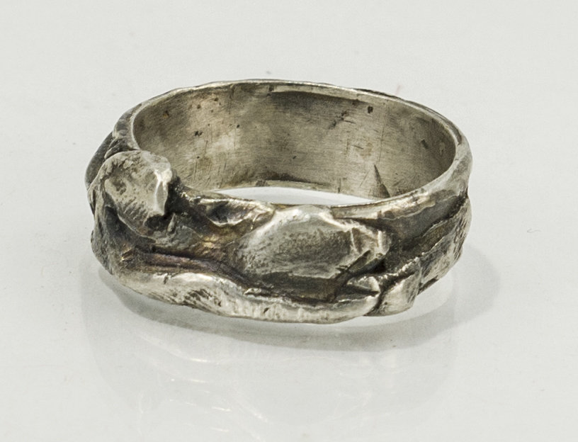 sterling silver men's ring