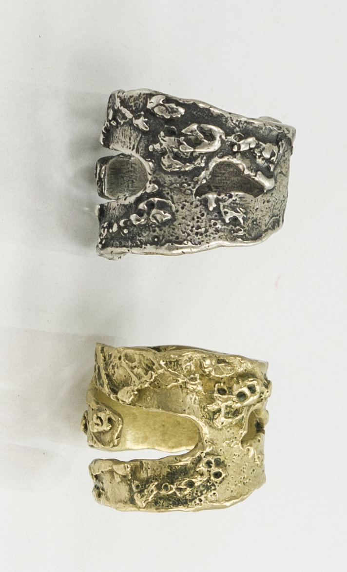 cast silver jewelry made in the USA