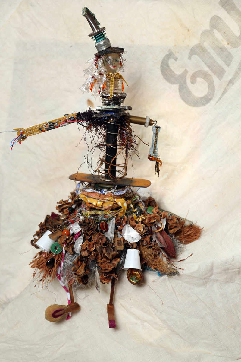 Mixed media sculpture