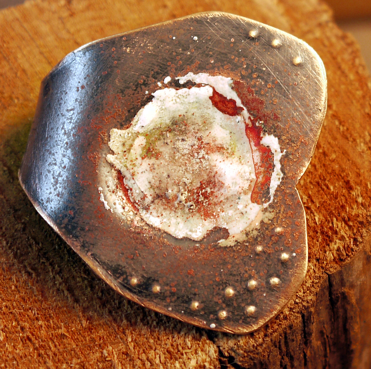 chunky boho ring