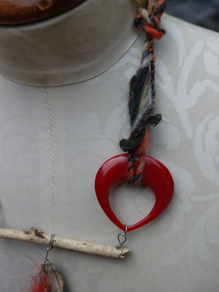 Grand Canyon wood necklace 