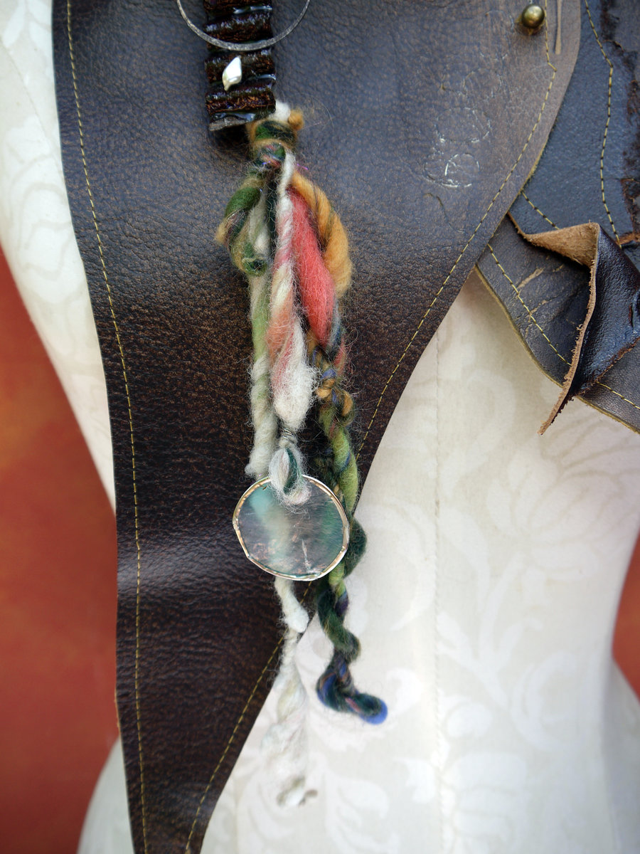 Free People style bib necklace