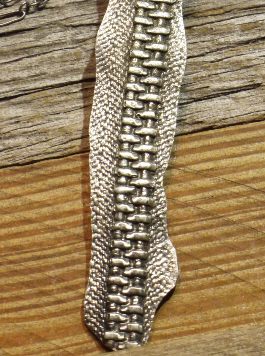industrial cast sterling silver