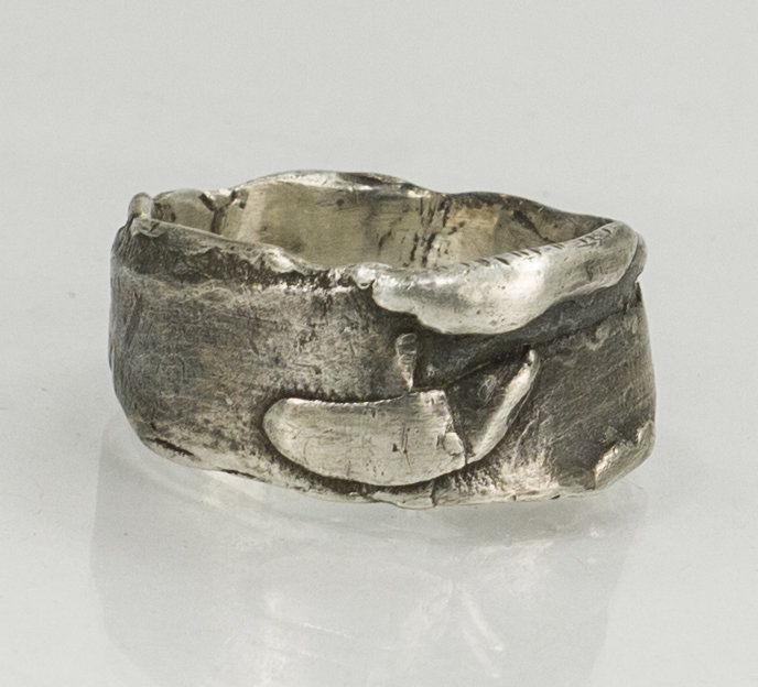 sterling silver men's ring