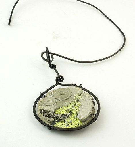 cast concrete jewelry