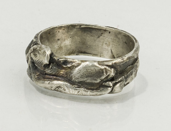 sterling silver men's ring