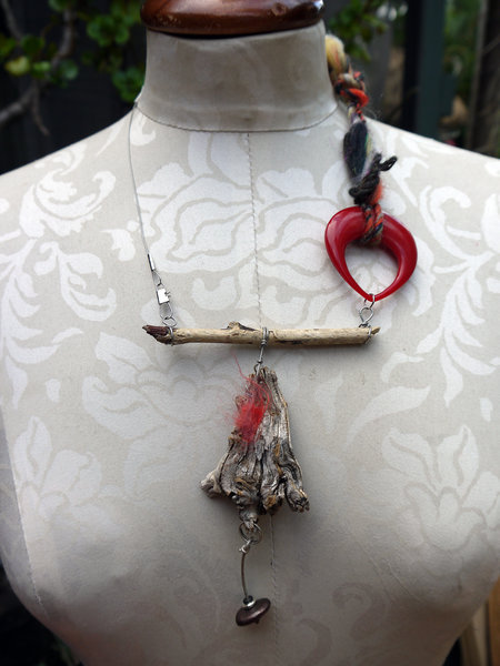Grand Canyon wood necklace 